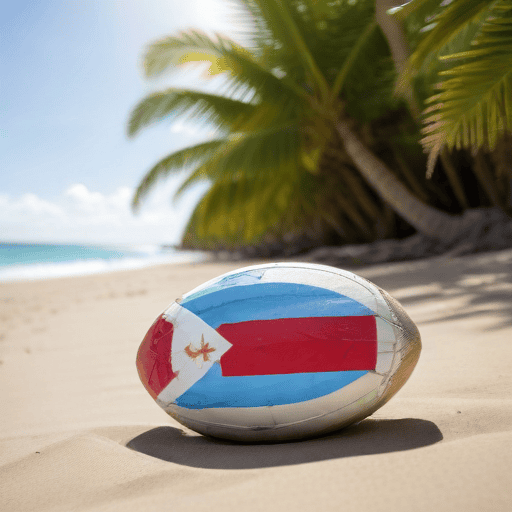 Illustration of Seven international teams for Coral Coast 7s