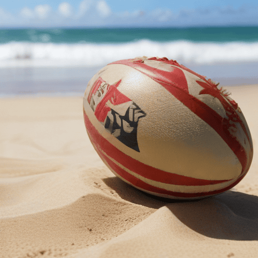 Illustration of Seven international teams for Coral Coast 7s