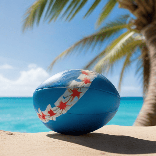 Illustration of Seven international teams for Coral Coast 7s