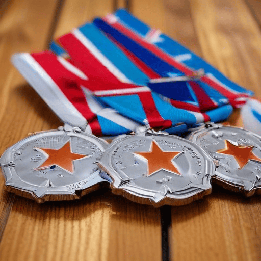 Illustration of Six Years of Sacrifice Earns Chan a Gold Medal