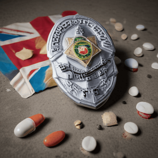 Illustration of Six drug related arrested on made on Christmas