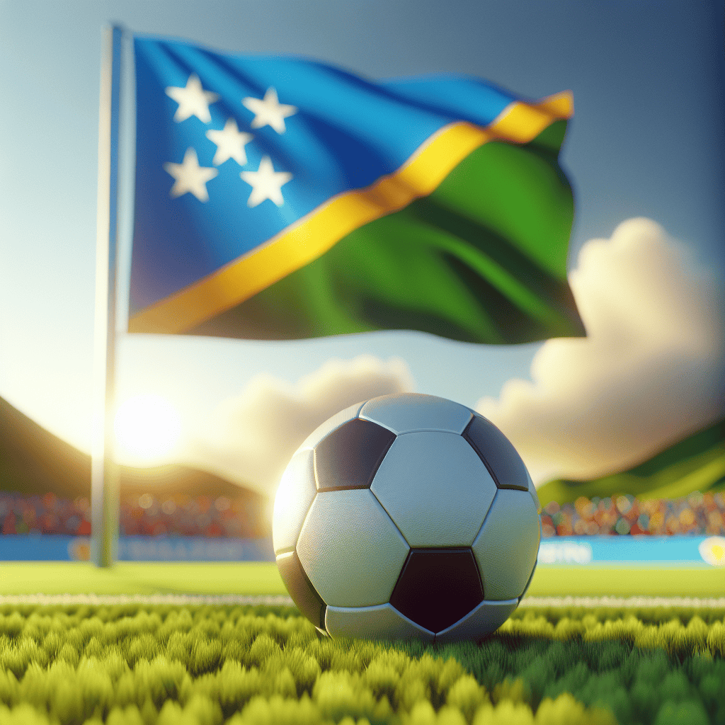 Illustration of Solomon Islands overcome Vanuatu in opener