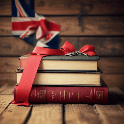 Illustration of Son Dedicates Master’s Degree to Father’s Sacrifices