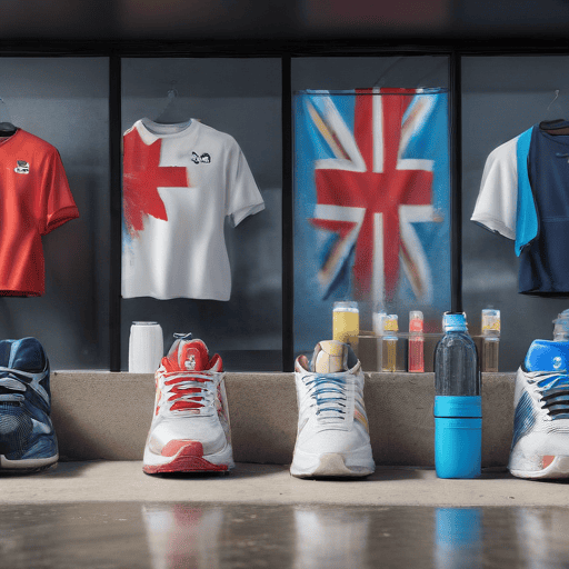 Illustration of Sportswear maker opens new outlet