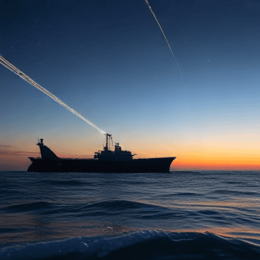 Illustration of Starlink vs Submarine Fiber Optic Cables