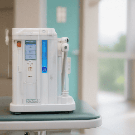 Illustration of State-of-the-art machine for NCD treatment