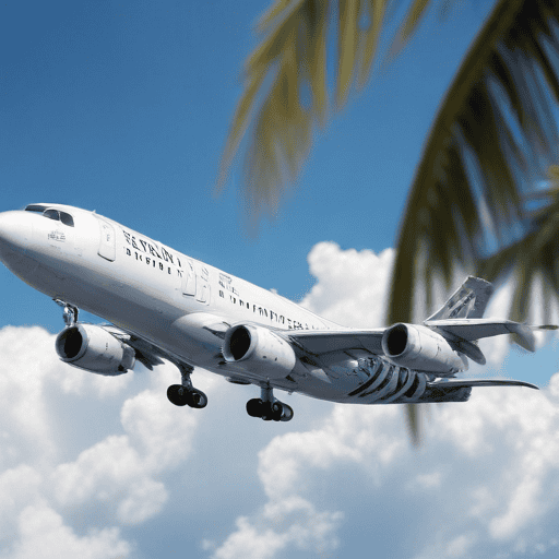 Illustration of Supermodel Rachel Hunter praises Fiji Airways crew