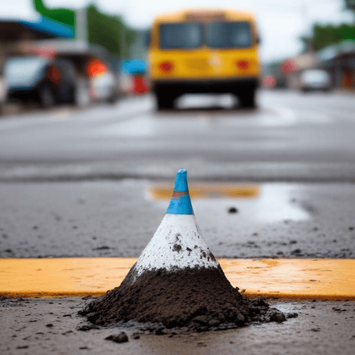 Illustration of Suva Bus Stand roads pose growing hazard for commuters, drivers