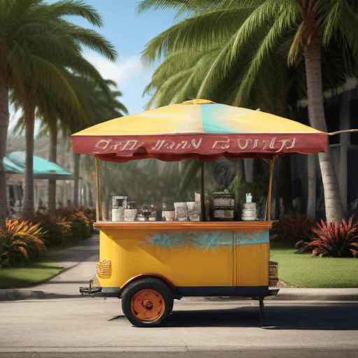 Illustration of Suva bus stand bean cart vendors moved to market