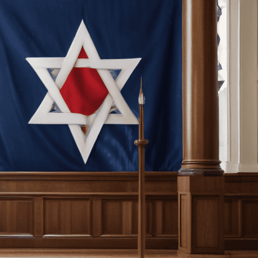 Illustration of Sydney synagogue daubed in antisemitic graffiti in latest attack on Australian Jews