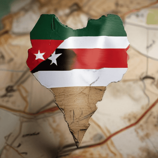 Illustration of Syrian army says Assad rule has ended