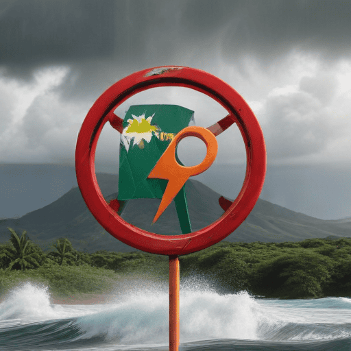 Illustration of TD01F to bring wind gusts of 55km/ph and heavy rain