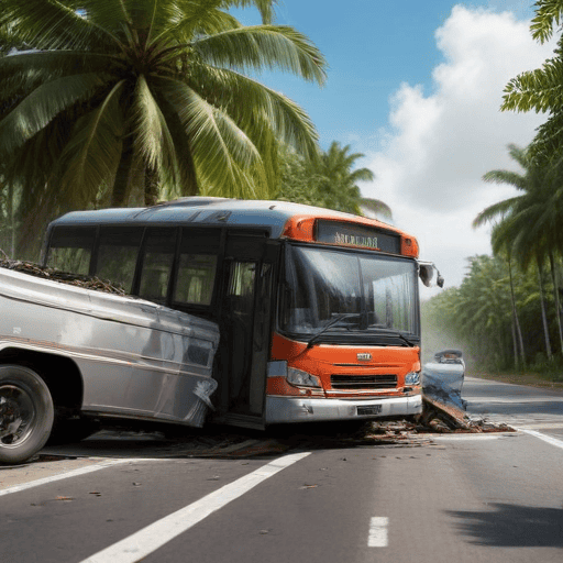 Illustration of Tailevu accident lands 8 in hospital