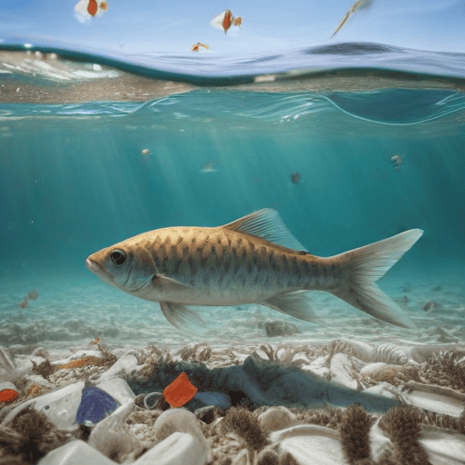 Illustration of Talk on plastic waste