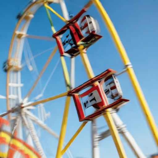 Illustration of Temporary ban of ferris wheel operations
