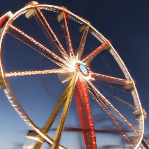 Illustration of Temporary ban of ferris wheel operations