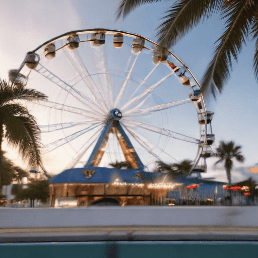 Illustration of Temporary ban of ferris wheel operations