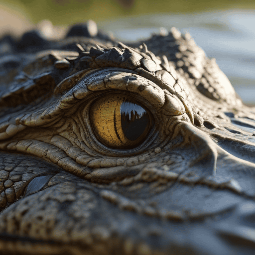 Illustration of The crocodile connect