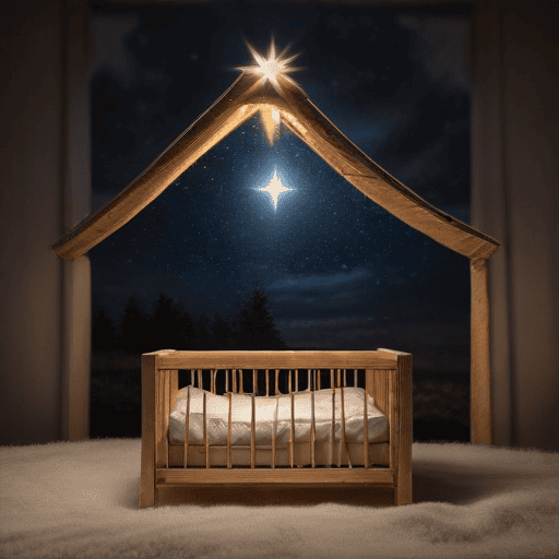 Illustration of The message of the birth of Christ