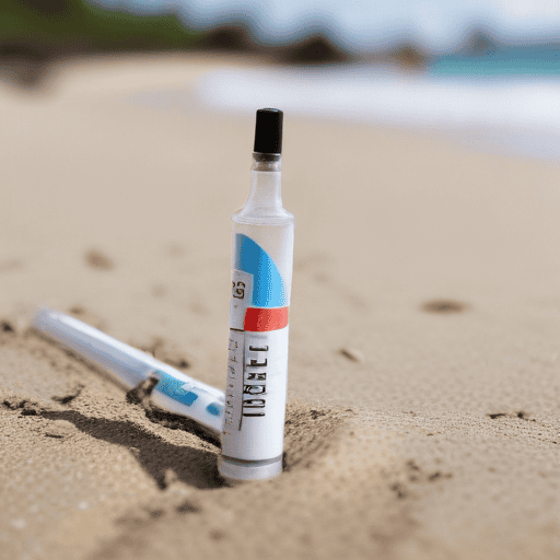 Illustration of Tide of Danger: Syringes Mysteriously Wash Ashore Vatuwaqa Beach