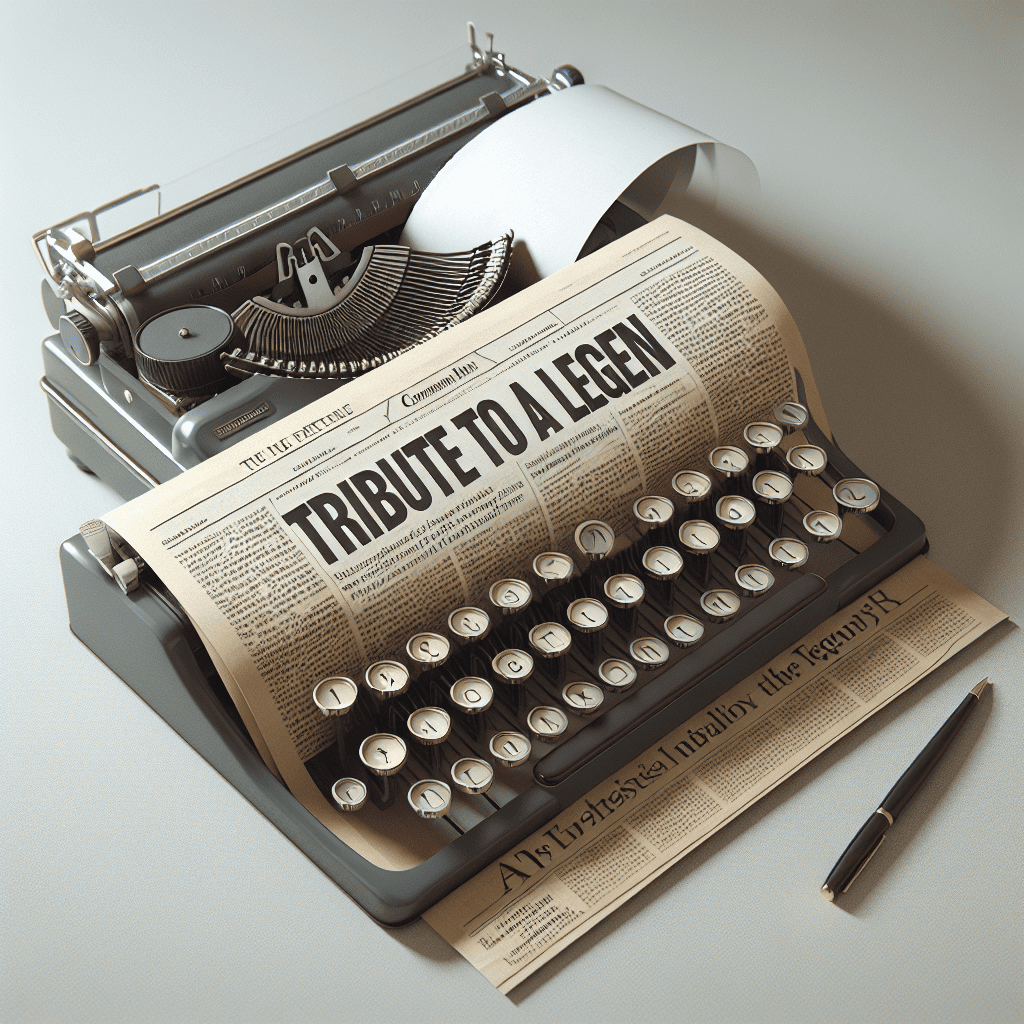 Illustration of Tribute to Fiji’s first local newspaper editor | A giant among newsmen