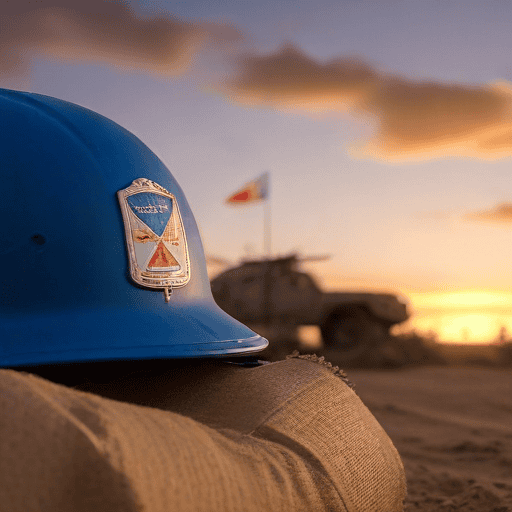 Illustration of Troops safe as tensions escalate