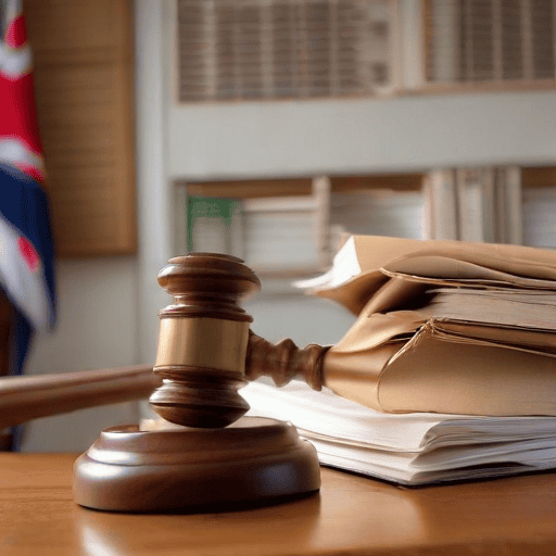 Illustration of Trump loses bid to toss hush money conviction on immunity grounds