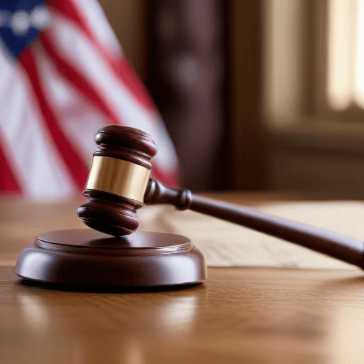 Illustration of Trump loses bid to toss hush money conviction on immunity grounds