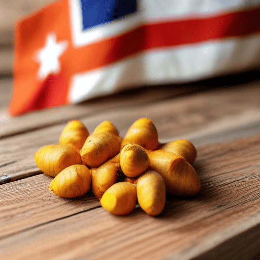 Illustration of Tumeric export growth pleases minister