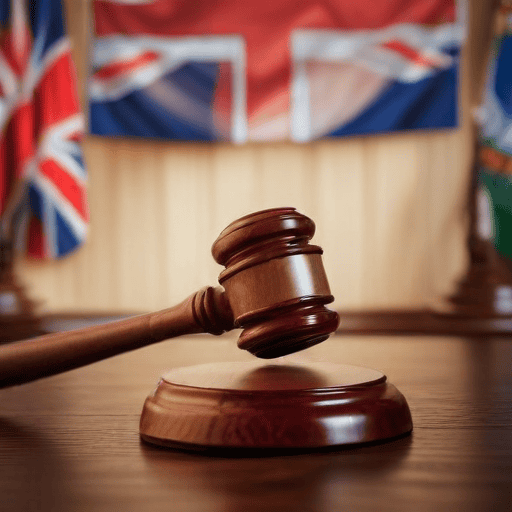 Illustration of Turaga takes the stand in Pryde’s hearing