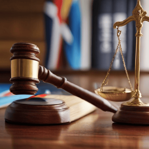 Illustration of Turaga takes the stand in Pryde’s hearing