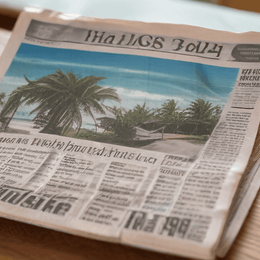 Illustration of Tuvalu buys property from businessman connected to Australian criminal probe