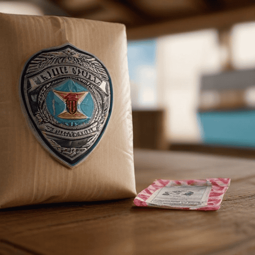 Illustration of Two Men Arrested in Port Mua-i-Walu Drug Seizure