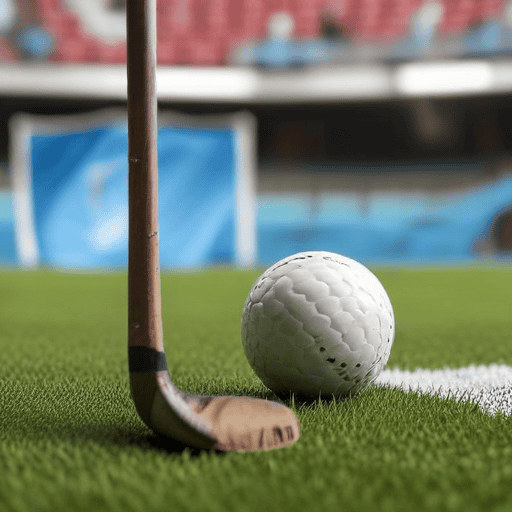 Illustration of U15 girls’ hockey team wins first game