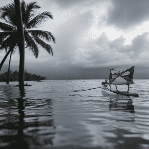 Illustration of Vanua Levu, Central and Eastern divisions remain under flood alert