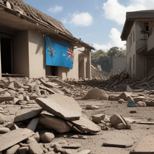 Illustration of Vanuatu 7.3 magnitude earthquake: First reports of damage