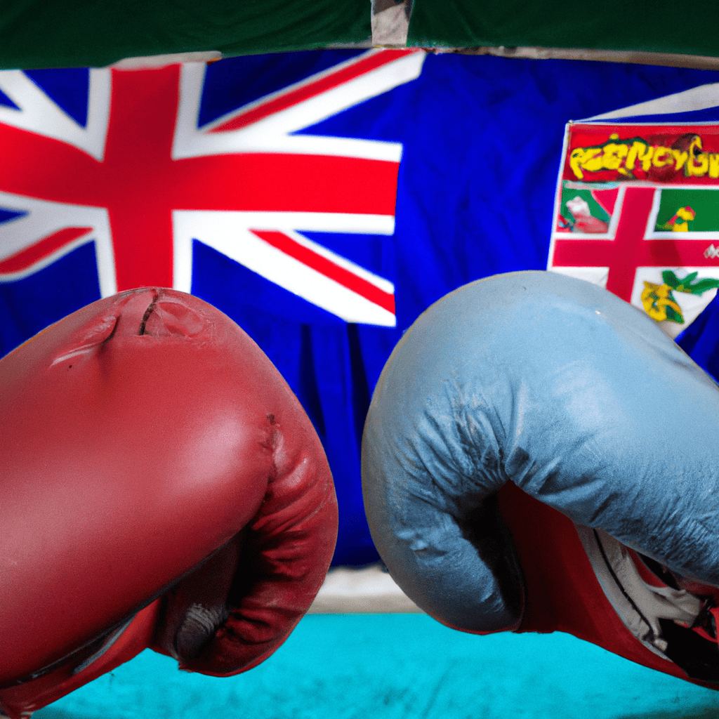 Illustration of Vanuatu boxers coming, ready to rumble