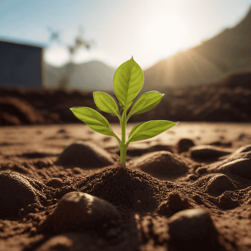 Illustration of Vesi reforestation initiative a success