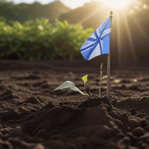 Illustration of Vesi reforestation initiative a success