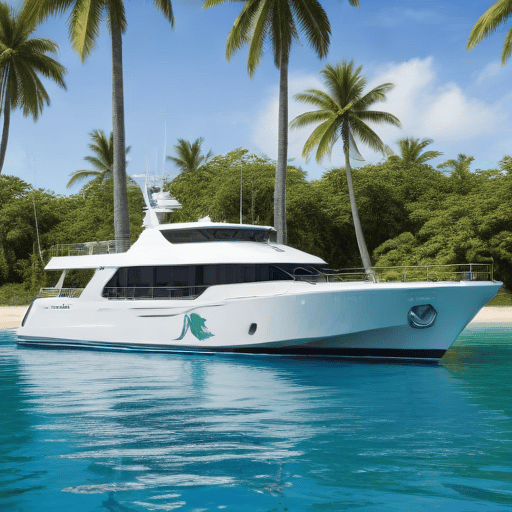 Illustration of Vessel to boost ocean and Fiji marine conservation