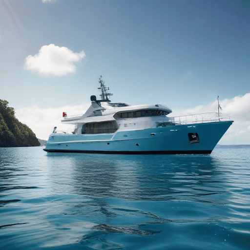 Illustration of Vessel to boost ocean and Fiji marine conservation