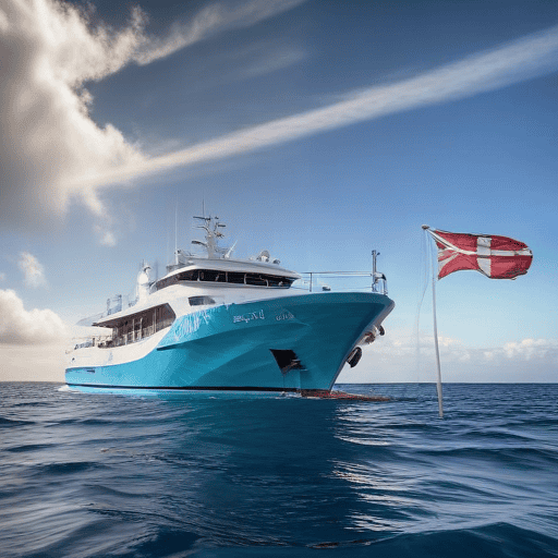 Illustration of Vessel to boost ocean and Fiji marine conservation