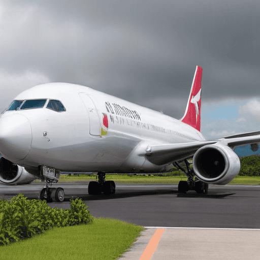 Illustration of Virgin Aust crew confined to hotel in Fiji