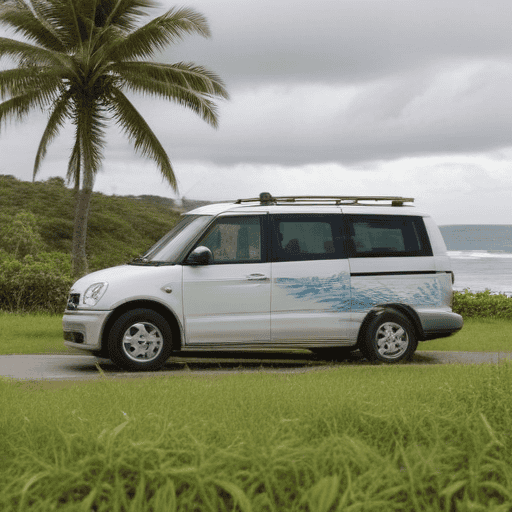 Illustration of Vunitogoloa clan buys two mini-vans with land bank funds