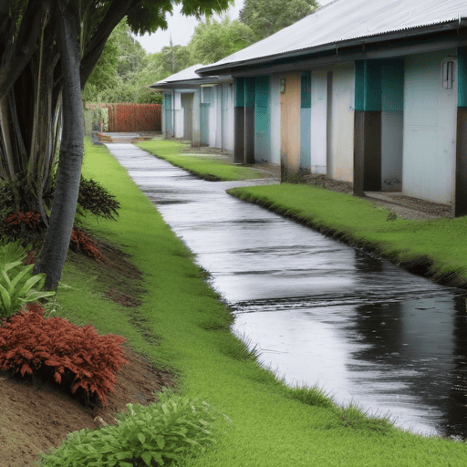 Illustration of WAF- “Be mindful of what you flush down the toilet”