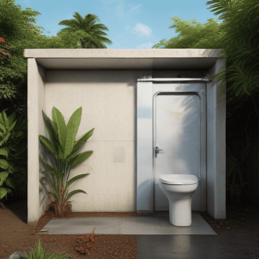 Illustration of WAF- “Be mindful of what you flush down the toilet”