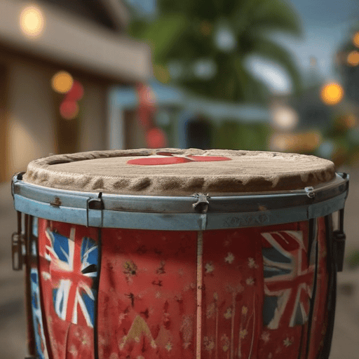 Illustration of Washington Tin Band spreads joy in Labasa