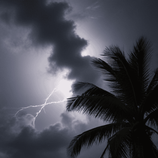 Illustration of Watch out for severe thunderstorms and heavy rain – Fiji Met