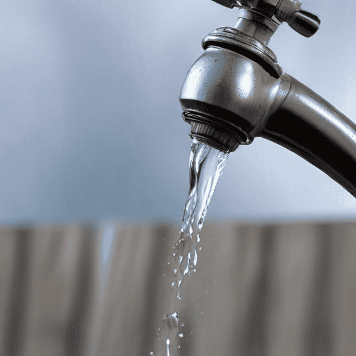 Illustration of Water supply disruptions expected due to heavy rain