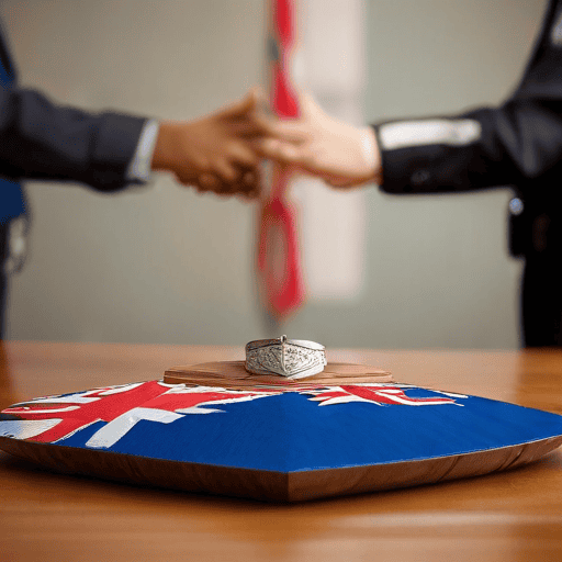 Illustration of Western Police heads meet their new boss